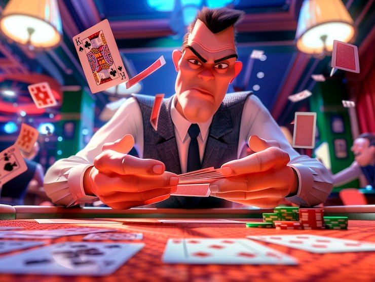 Dealer profesional hoki365 Live Blackjack di studio kasino langsung