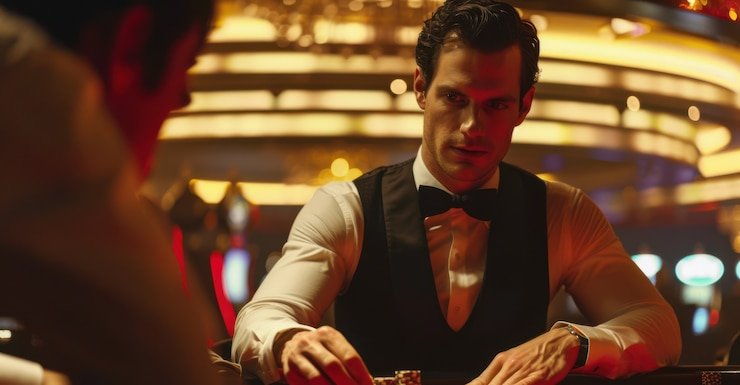 Antarmuka permainan Live Blackjack hoki365 di ponsel dan desktop